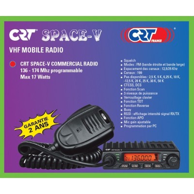 CRT SPACE V Statie Radio VHF