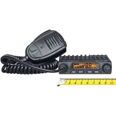 Albrecht AE 6110 Statie Radio CB Putere 4W / 4W-8W Comutabila / 20W Fixa